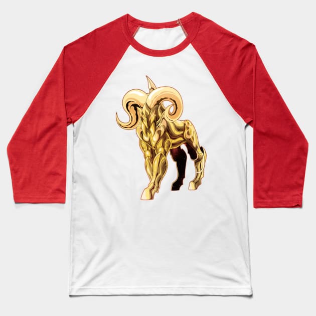 Zodiac - ARIES Baseball T-Shirt by YueGraphicDesign